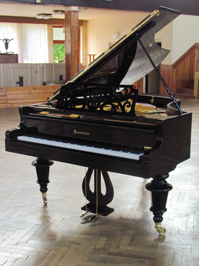 Bosendorfer grand piano in black